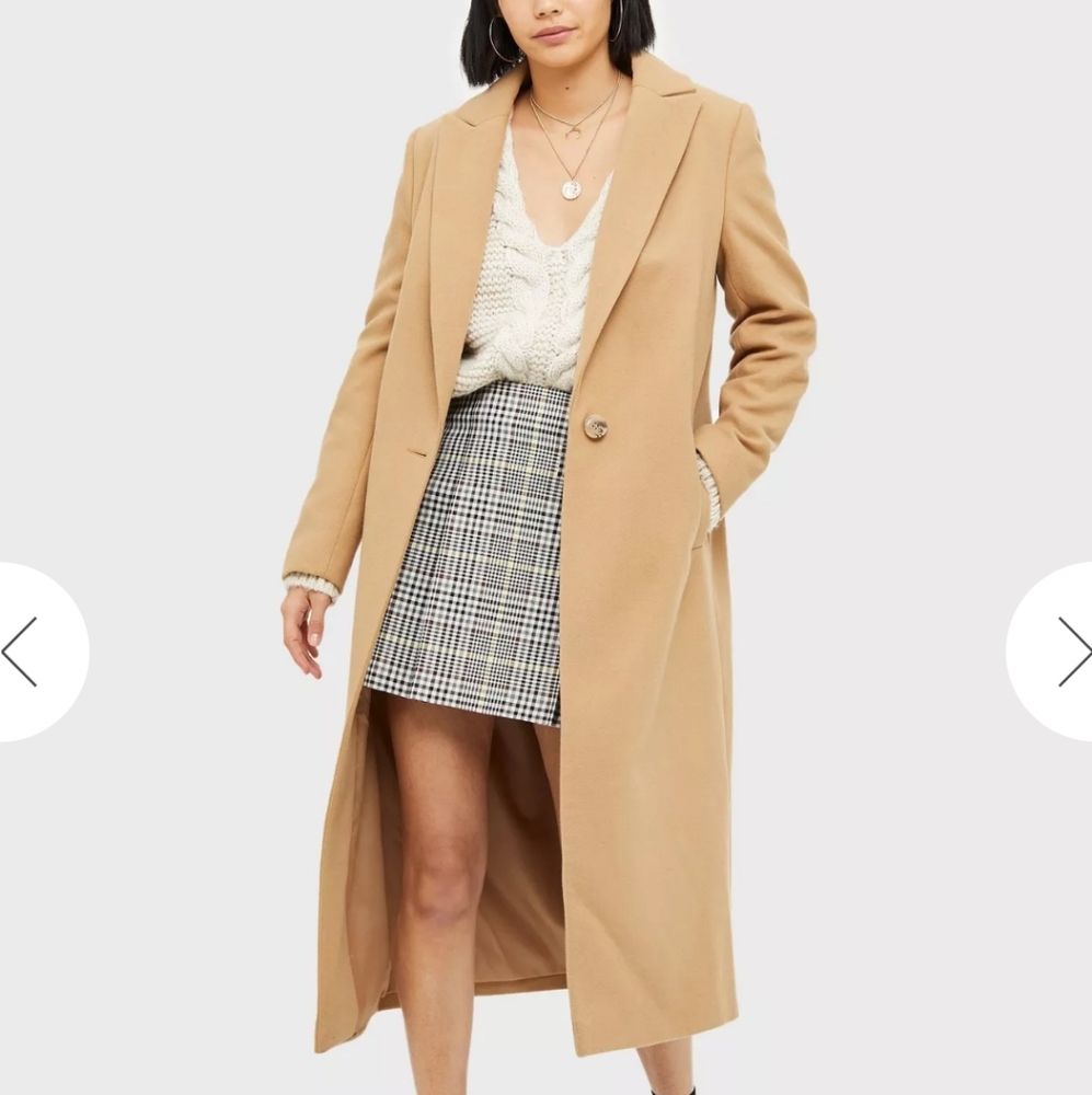NEW Maxi camel coat